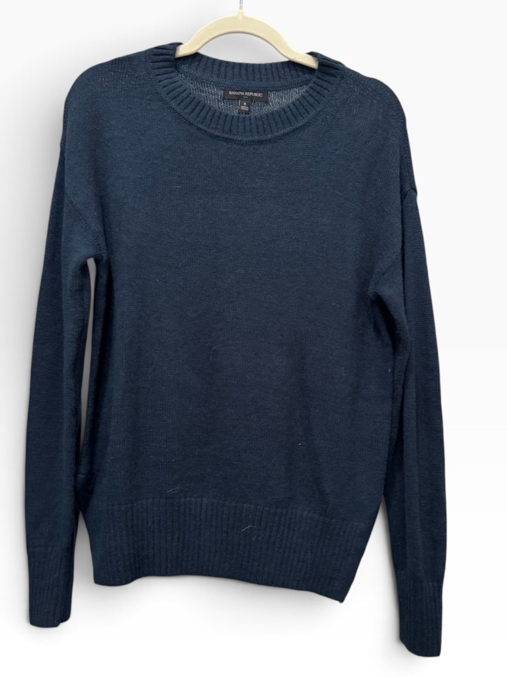 NWT Banana Republic Navy Crewneck women’s Sweater Size Small